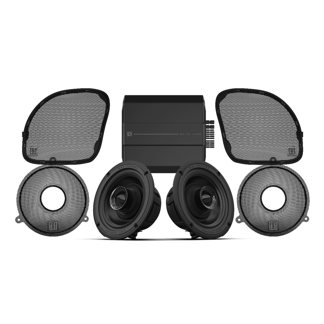 Wet Sounds WS-HAR-FSK Front Speaker Kit – Harley Road Glide