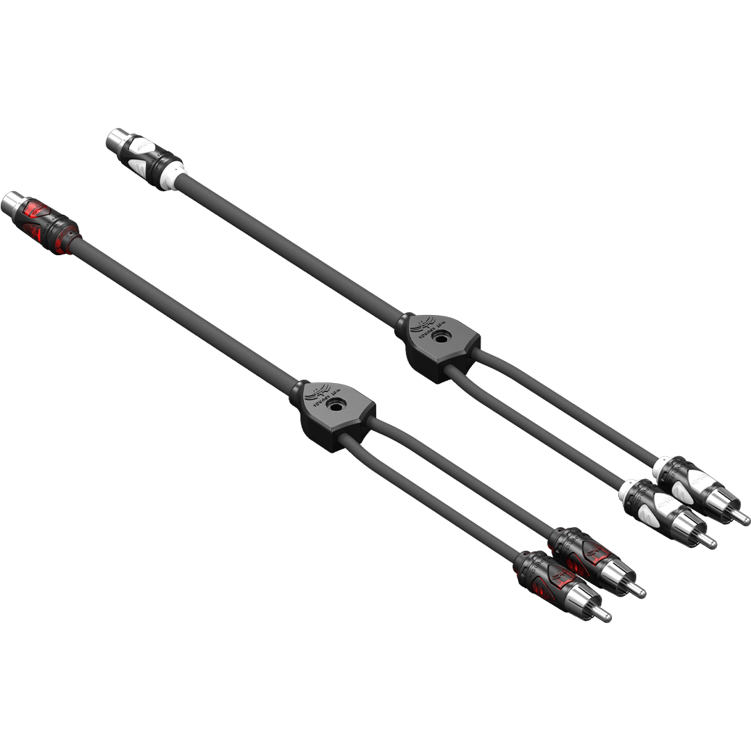RCA Y Adapter Male to 2 Female 2m | Wet Sounds – Wet Sounds Store