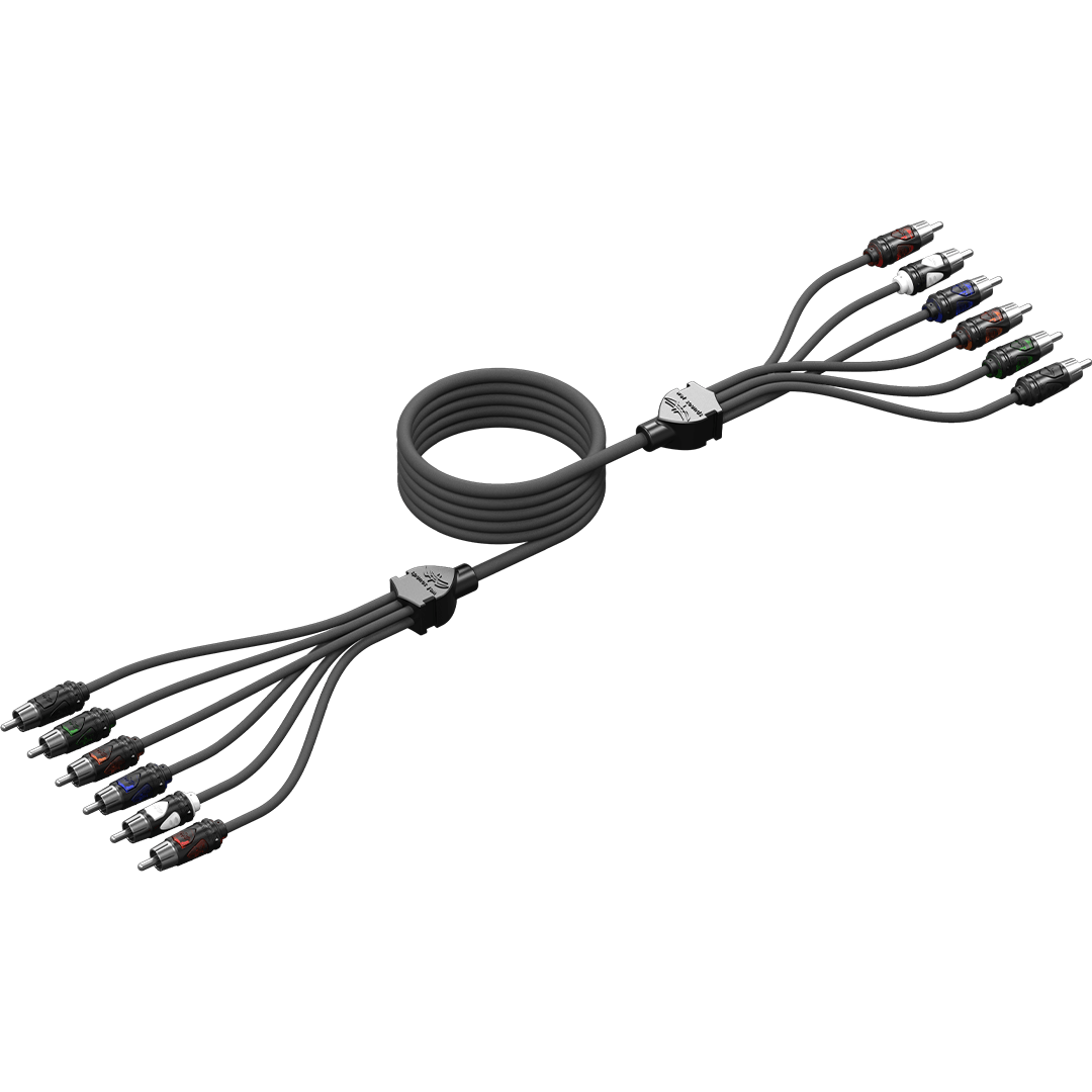 Wet Wire 5 Meter 6-Ch RCA Cable | Wet Sounds – Wet Sounds Store