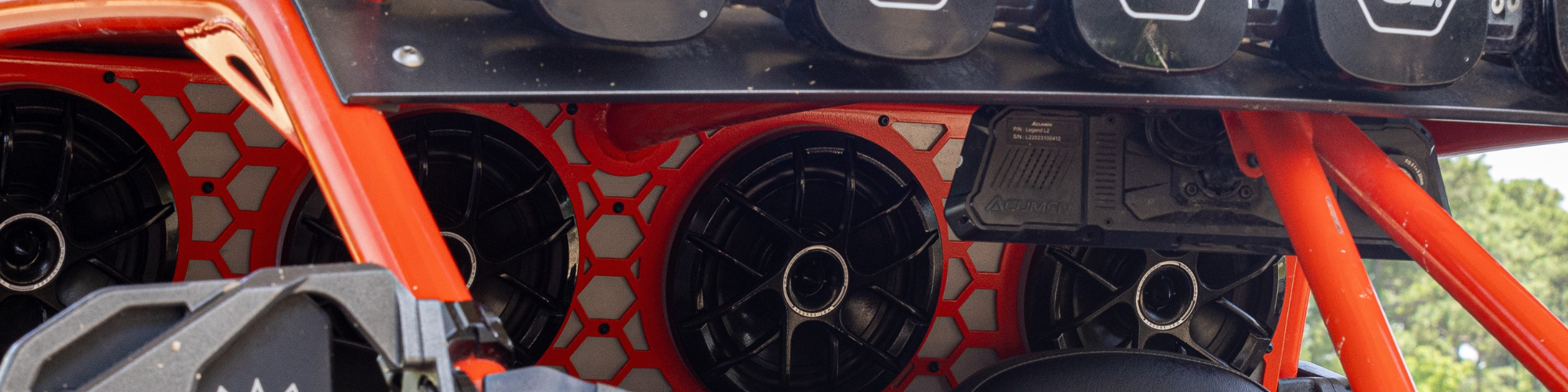 Powersports Coaxial Speakers