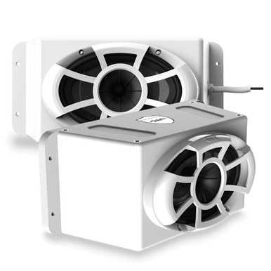 REV 5X7 SM-W | Revolution Series 5x7 HLCD White Surface Mount Speaker System