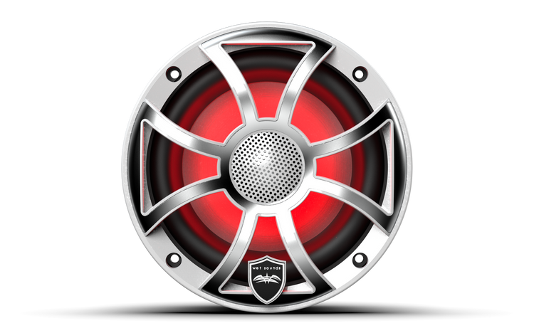 REVO 6 XS-W-SS V3 | REVO 6.5-inch White Stainless Steel XS Coaxial Speakers