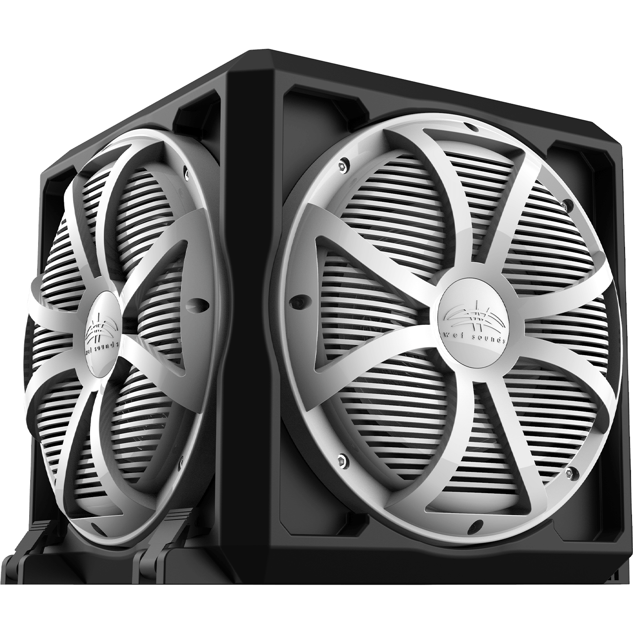 Revo 12 PSE | Wet Sounds Passive Radiator Subwoofer Enclosure White