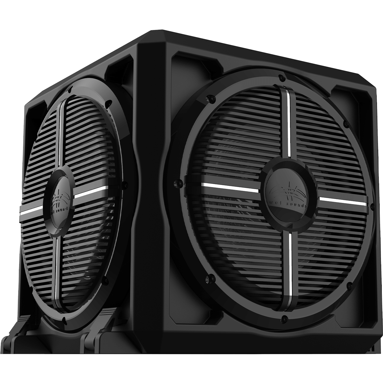 Revo 12 PSE | Wet Sounds Passive Radiator Subwoofer Enclosure Black #2