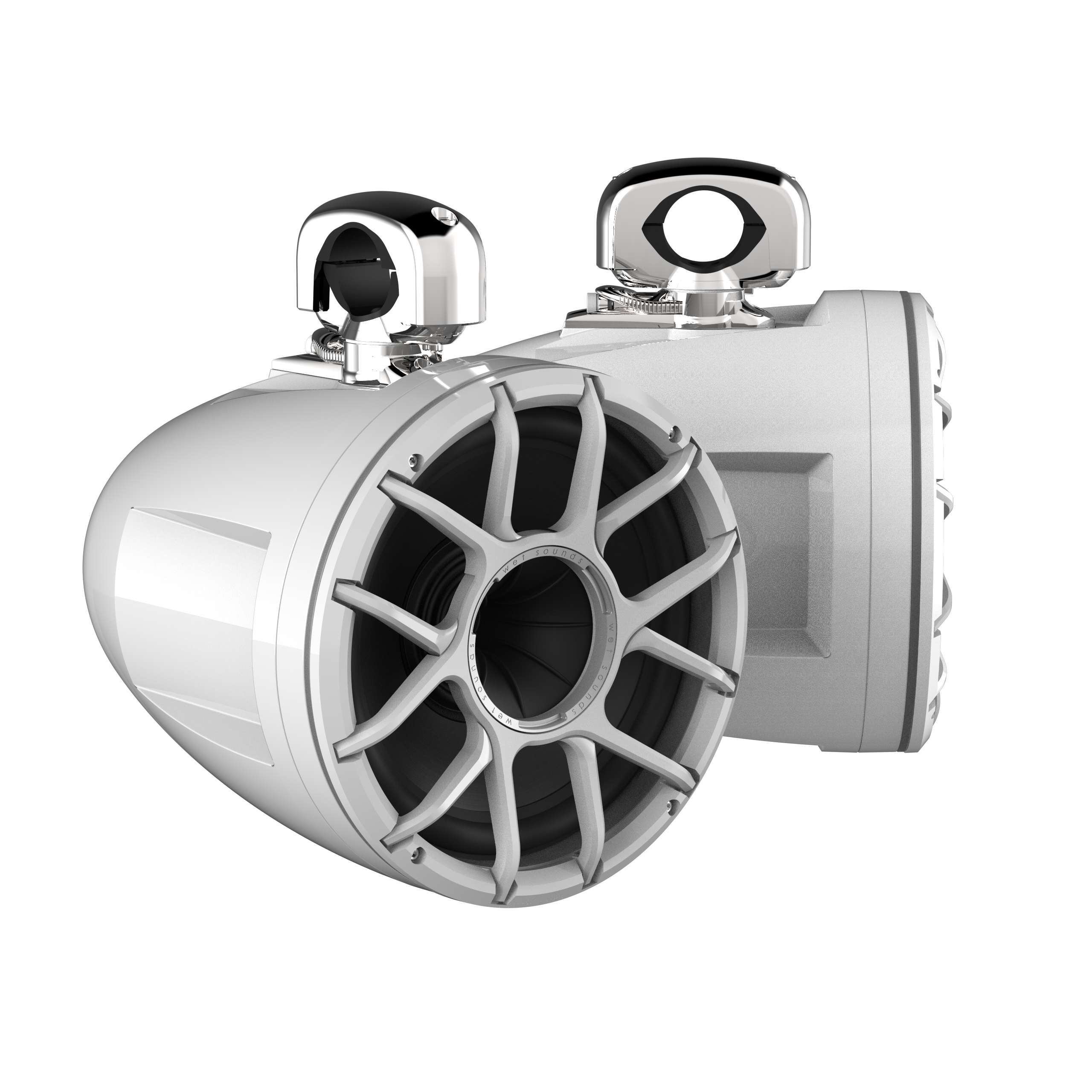 REV 12 HD | White Revolution HD Series 12-inch Tower Speakers