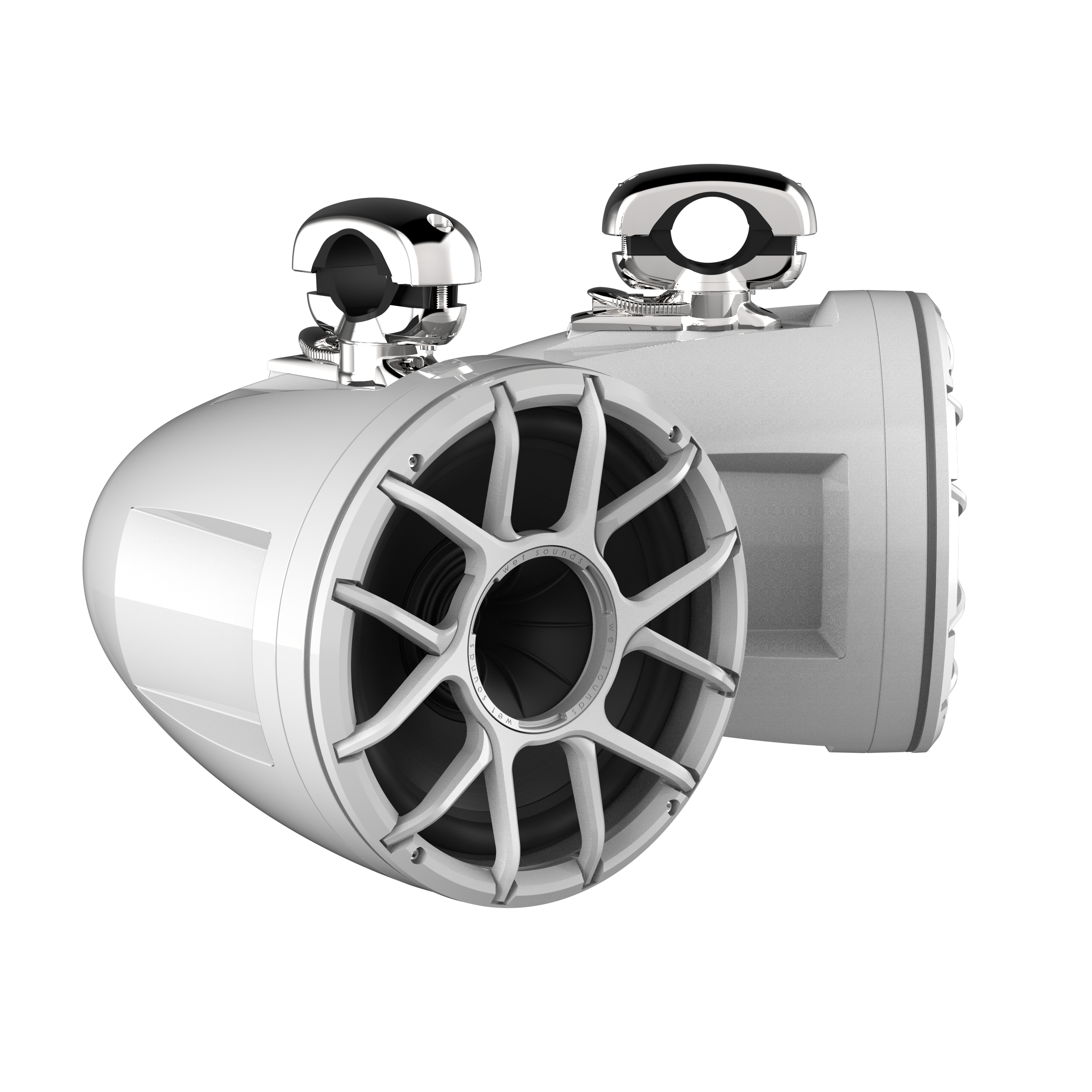 REV 12 HD | White Revolution HD Series 12-inch Tower Speakers