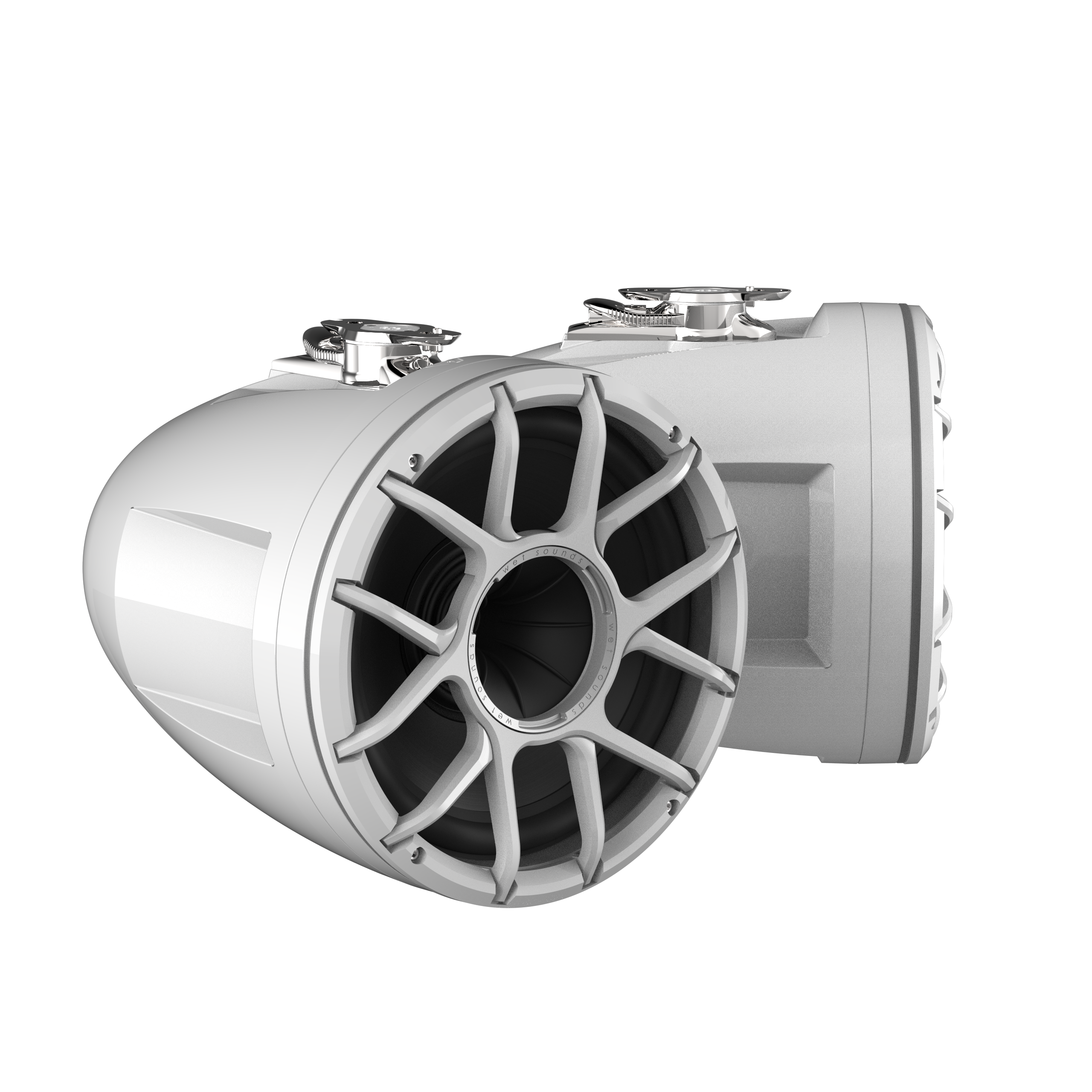 REV 12 HD | White Revolution HD Series 12-inch Tower Speakers
