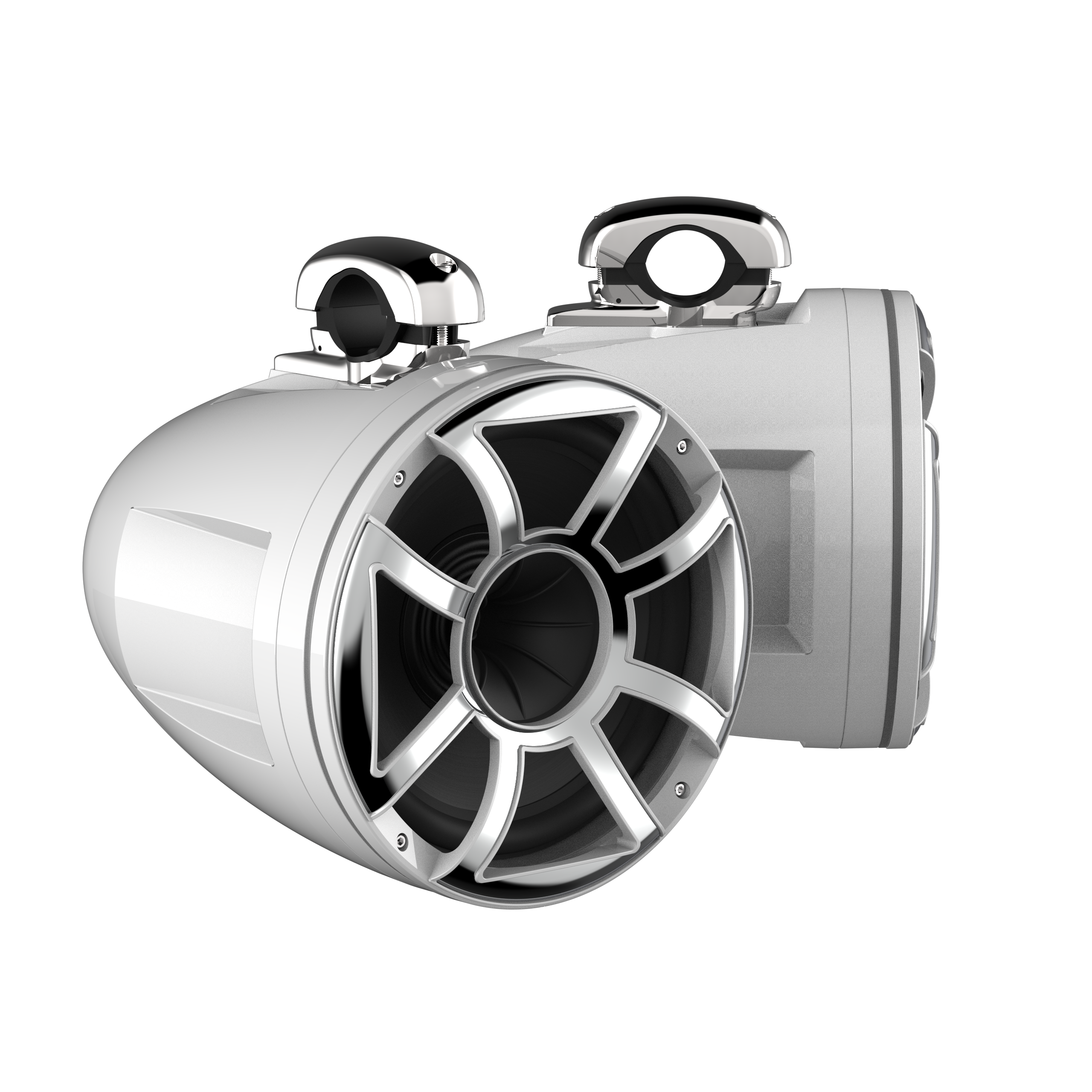 REV 12 HD | White Revolution HD Series 12-inch Tower Speakers