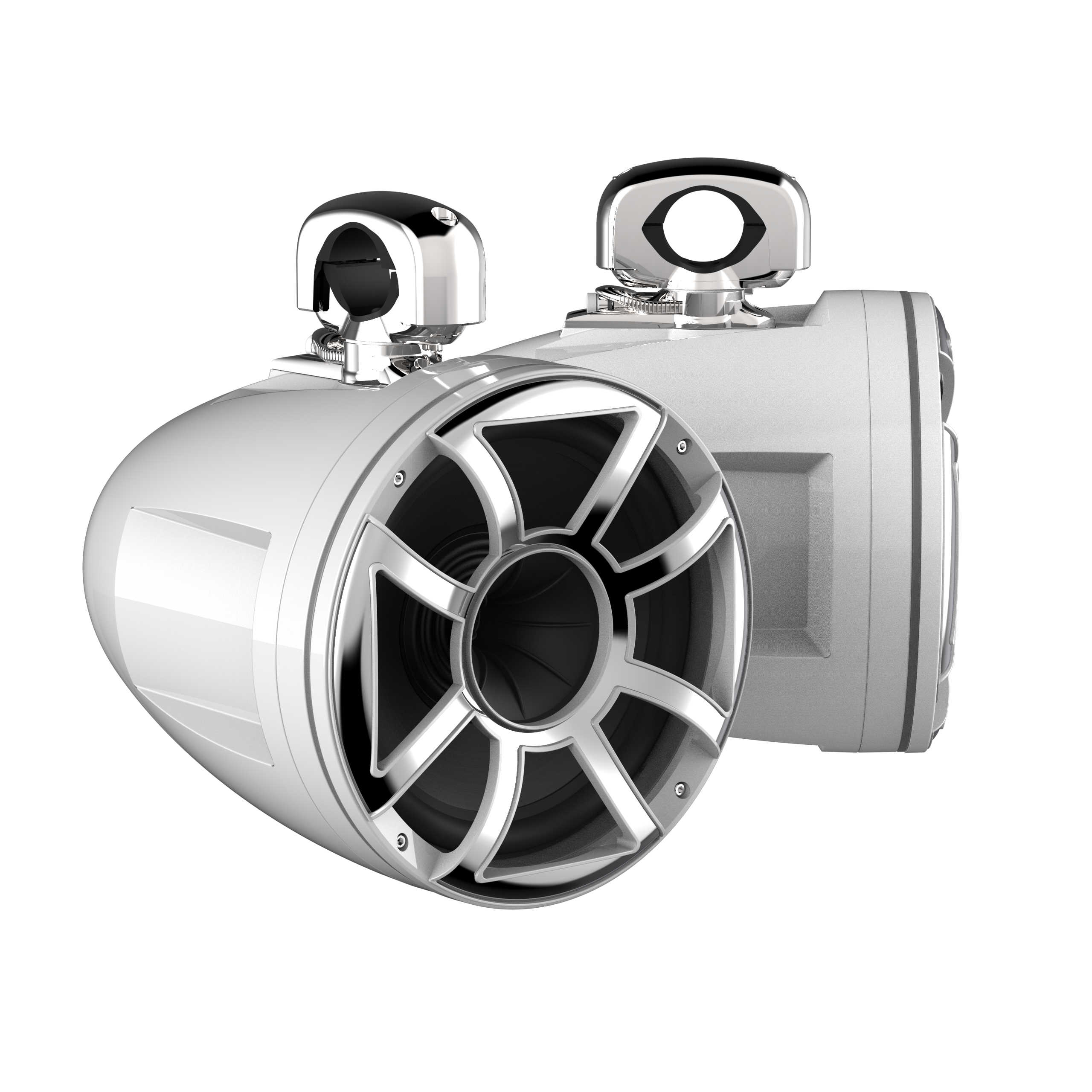 REV 12 HD | White Revolution HD Series 12-inch Tower Speakers