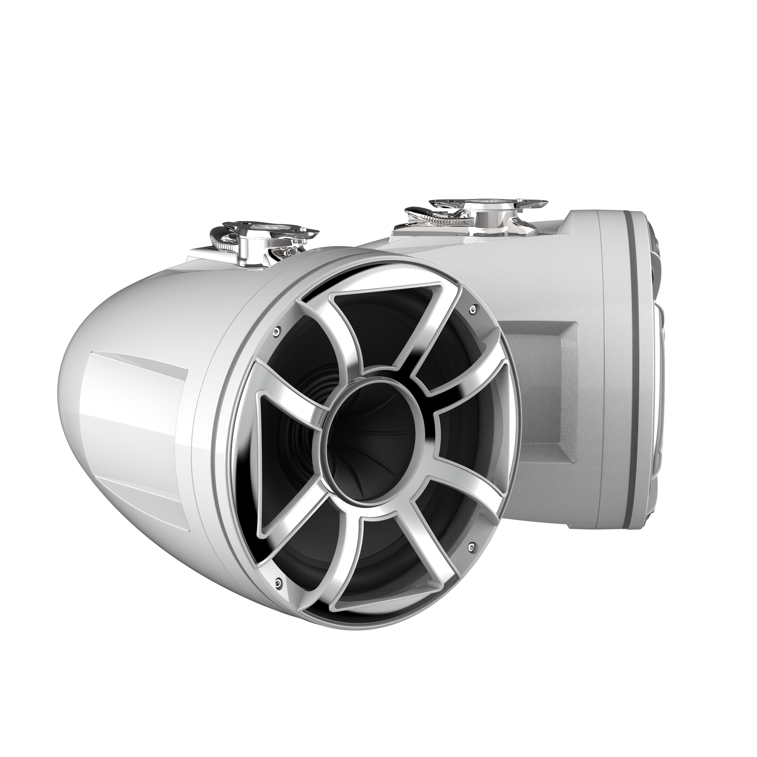 REV 12 HD | White Revolution HD Series 12-inch Tower Speakers