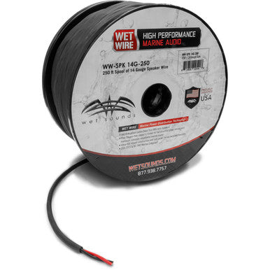 WWX-SPK 12G-250 | Frosted 12 Gauge Speaker Wet Wire 250' Spool