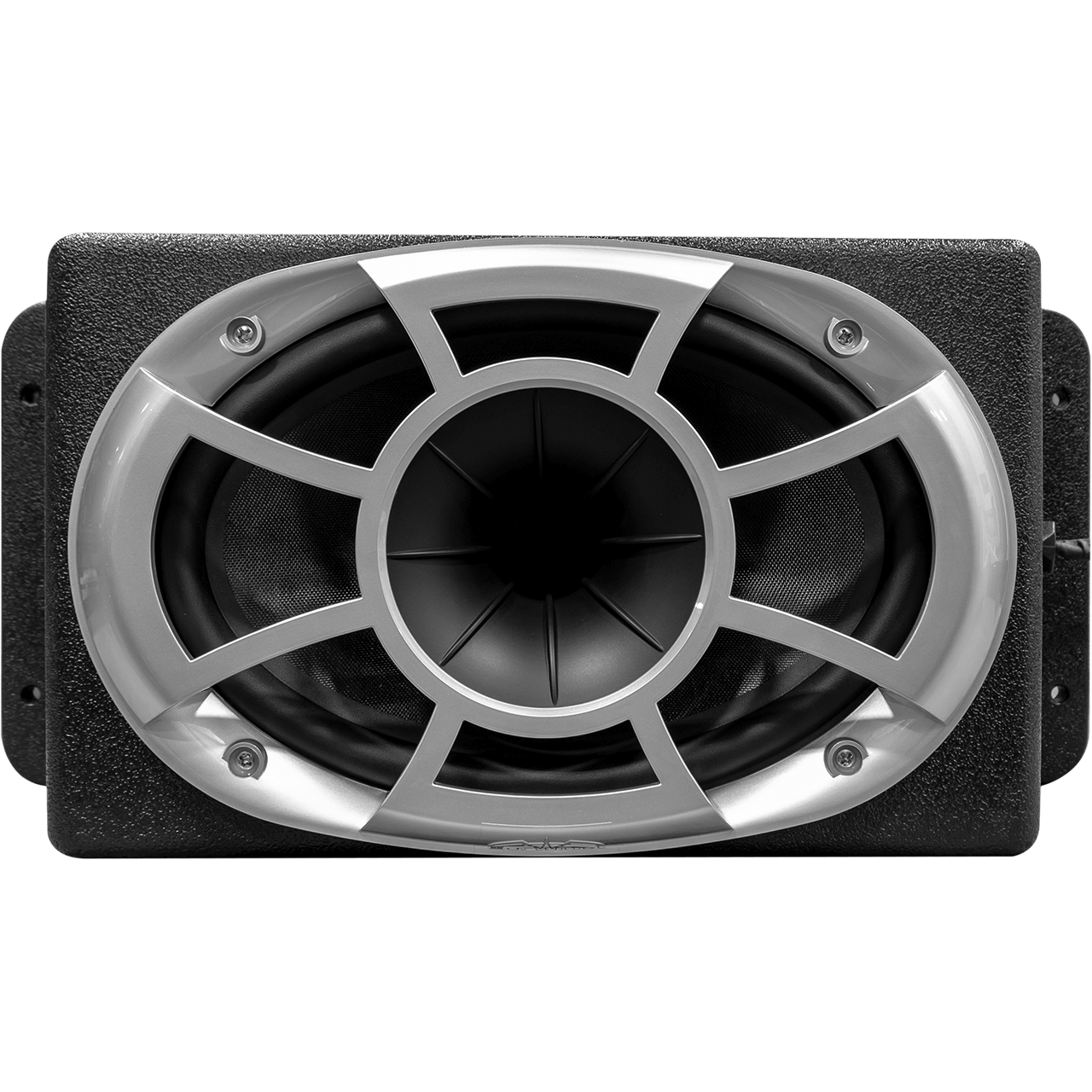 Wet Sounds | Revolution Series 6x9 HLCD With Surface Mountable Roto-Mold Enclosure + Grill - Black
