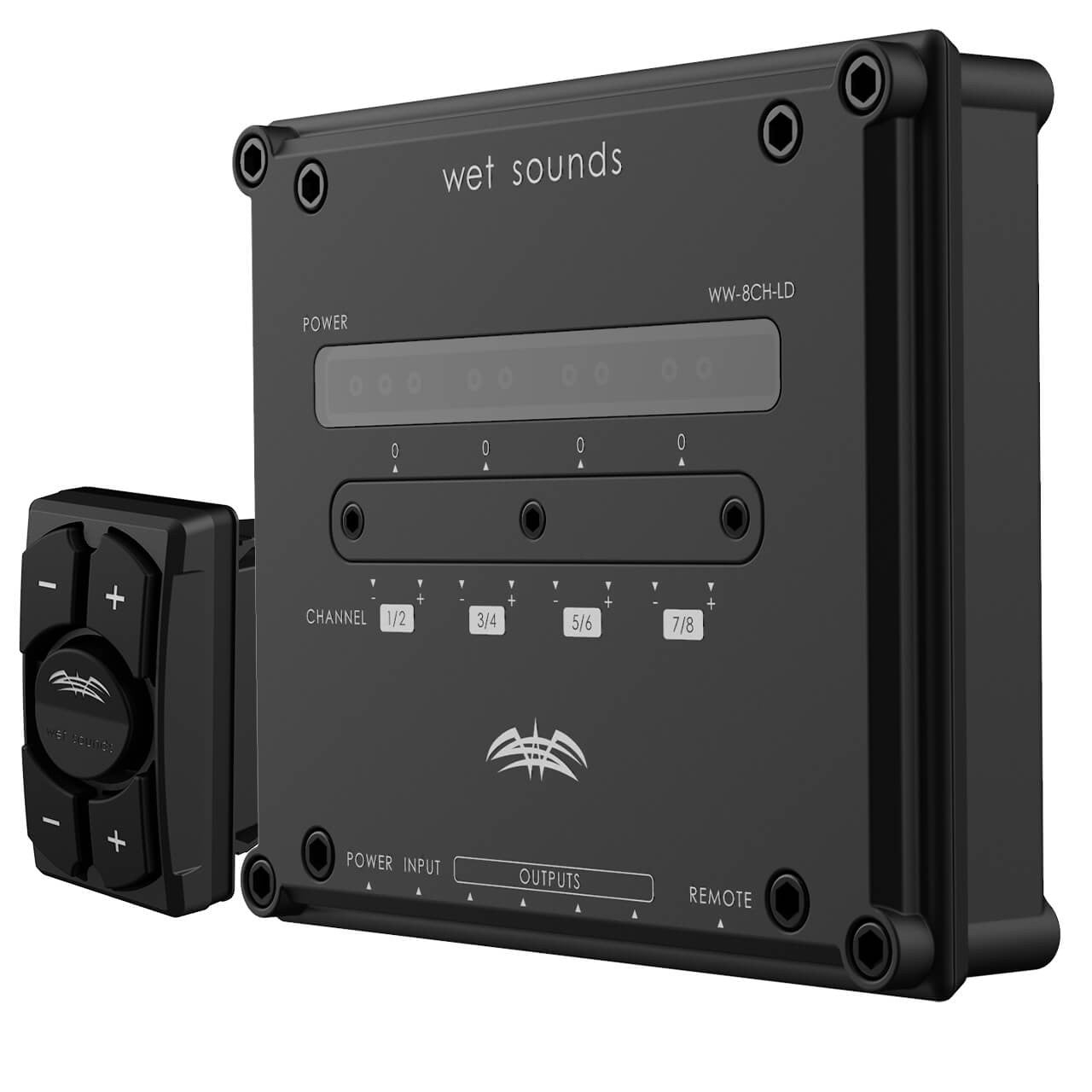 WW-8CH-LD | Wet Sounds 8 Channel Line Driver With Remote