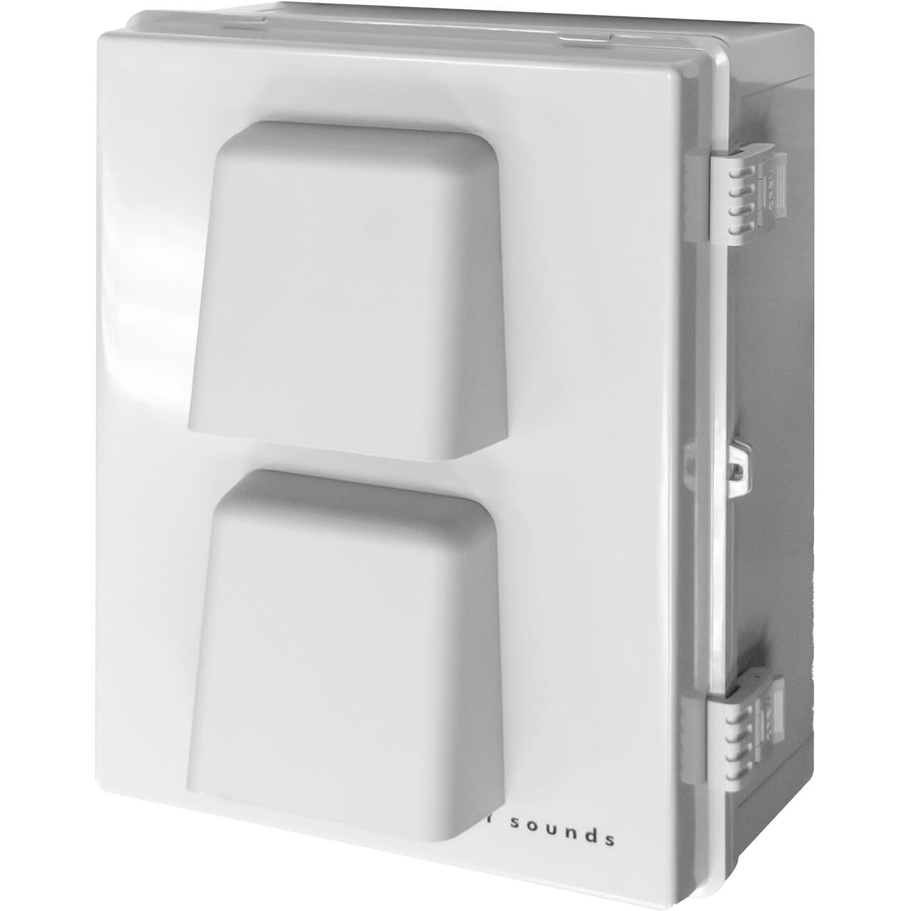 Wet Sounds | Venue Series 110v, 1200W 4 Channel Amplifier w/Enclosure Closed View