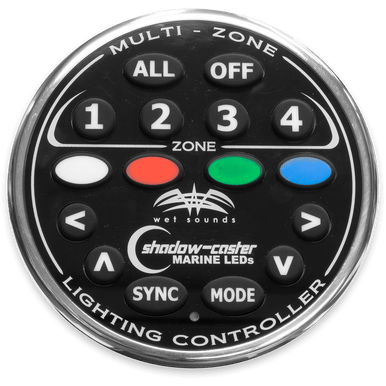 WS-4Z-RGB REMOTE | 4-Zone RGB LED Controller