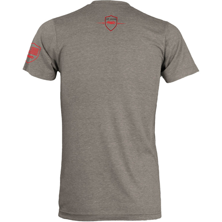 Men's Foundation Tee - Warm Gray Back