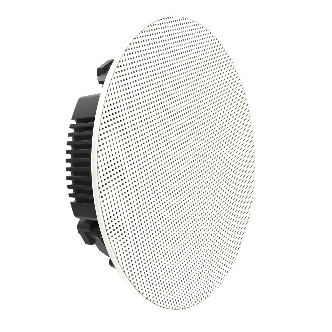 Venue Series shallow mount in-ceiling speaker VS-SMC-65 white grille front view