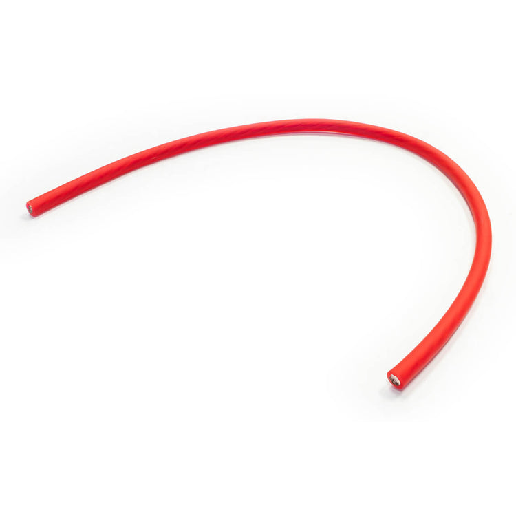 Red Frosted 8GA Wet Wire | Red Frost 8 Gauge Amp Wire - 250 Ft Spool Wire