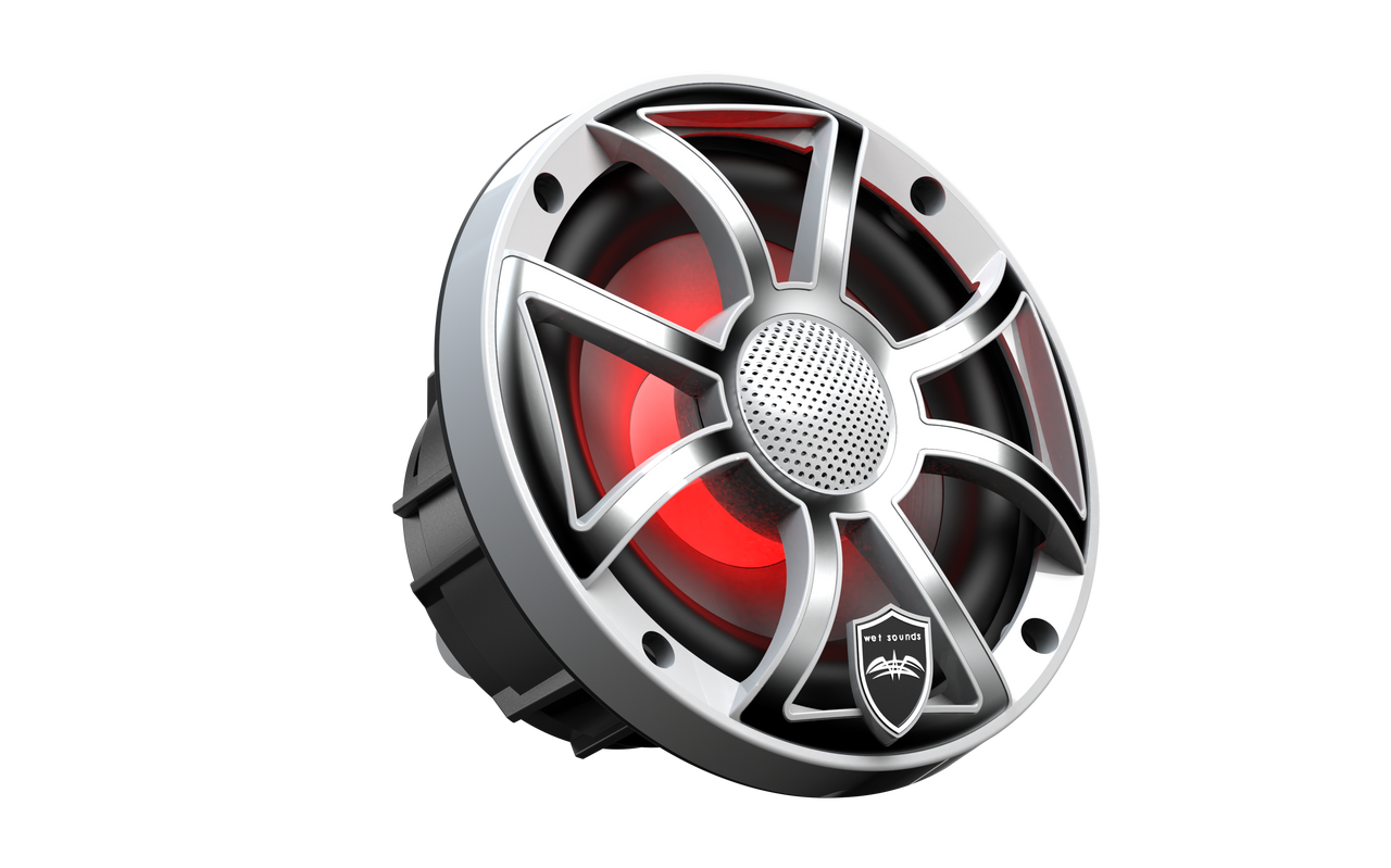 REVO 6 XS-W-SS V3 | REVO 6.5-inch White Stainless Steel XS Coaxial Speakers