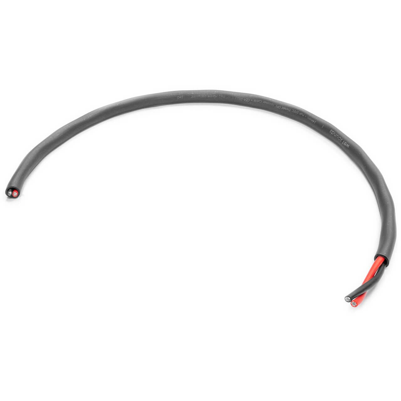 WWX-SPK 12G-250 | Wet Sounds Frosted 12 Gauge Speaker Wire 250' Spool Wire