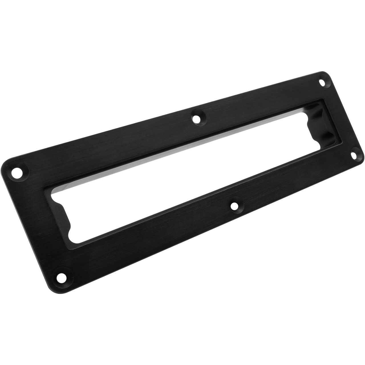 WS-EQ IDM-B | Wet Sounds Billet WS420-SQ In Dash Mount - Black Front Right