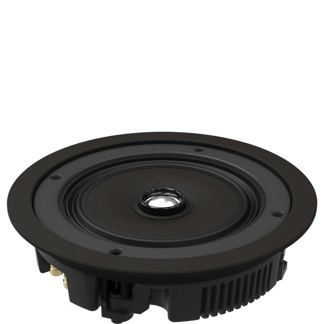 Wet Sounds in-ceiling speaker with composite driver and 1 inch dome tweeter