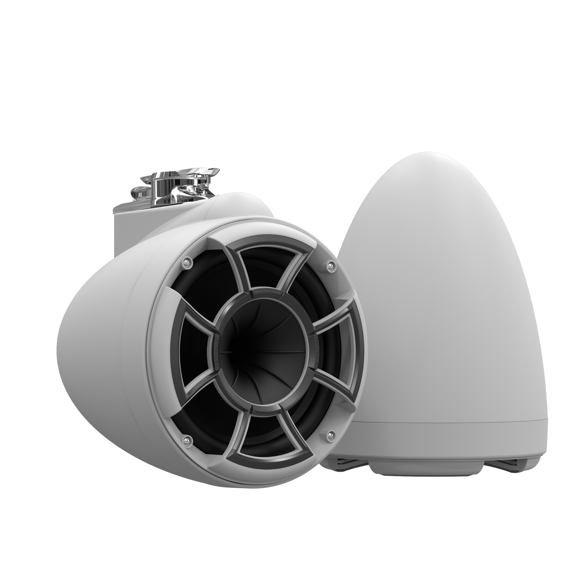 REV 8 SE W V2 | Matte White Special Edition Revolution Series 8-inch Tower Speakers