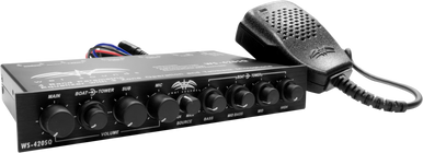 WS-420 SQ | Marine Multi-Zone 4-Band Parametric Equalizer