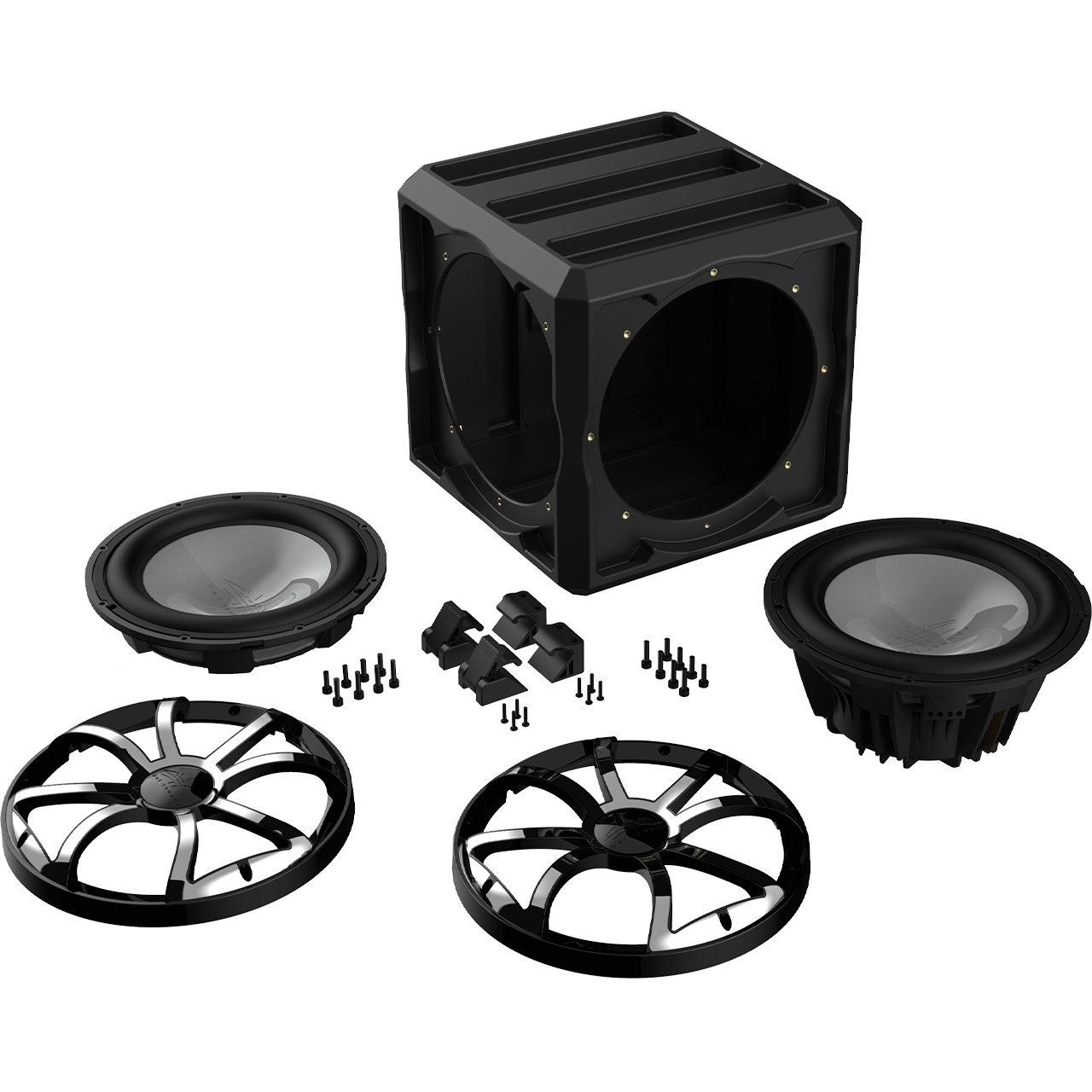Revo 12 PSE | Wet Sounds Passive Radiator Subwoofer Enclosure Complete Set
