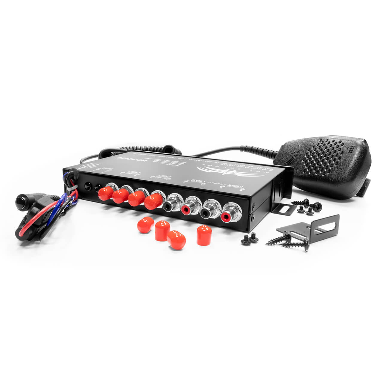 WS-420 BT | Wet Sounds Marine Multi Zone 4 Band Parametric Equalizer With Integrated Bluetooth Complete Set
