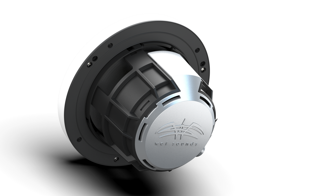 REVO 6 XS-W-SS V3 | REVO 6.5-inch White Stainless Steel XS Coaxial Speakers