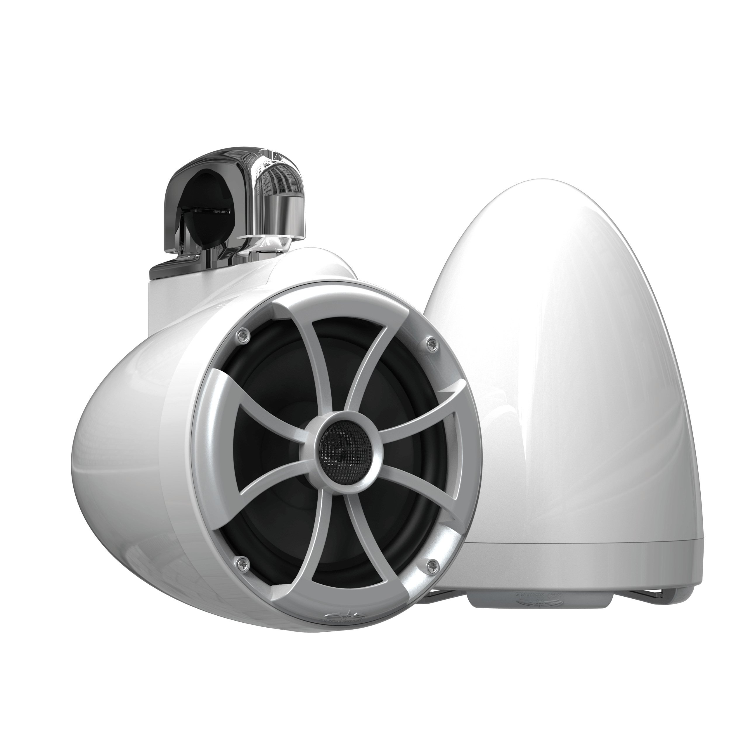 ICON 8-W SC V2 | 8-inch White Tower Speakers