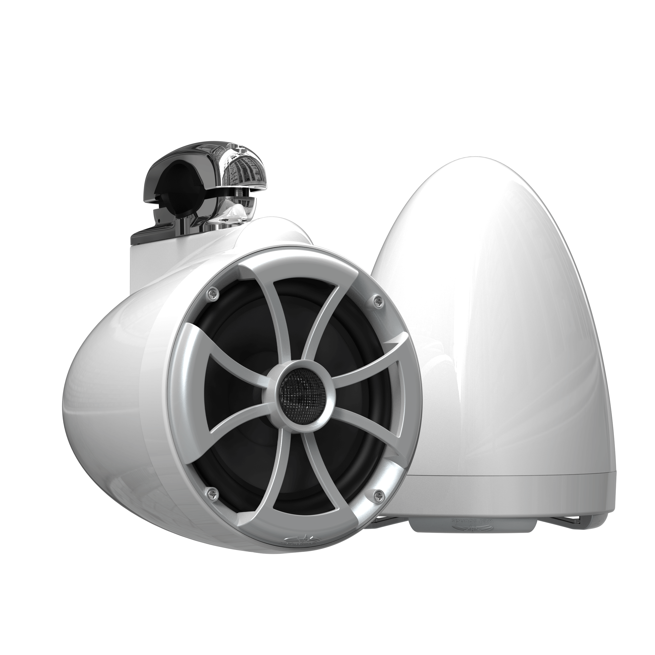 ICON 8-W SC V2 | 8-inch White Tower Speakers