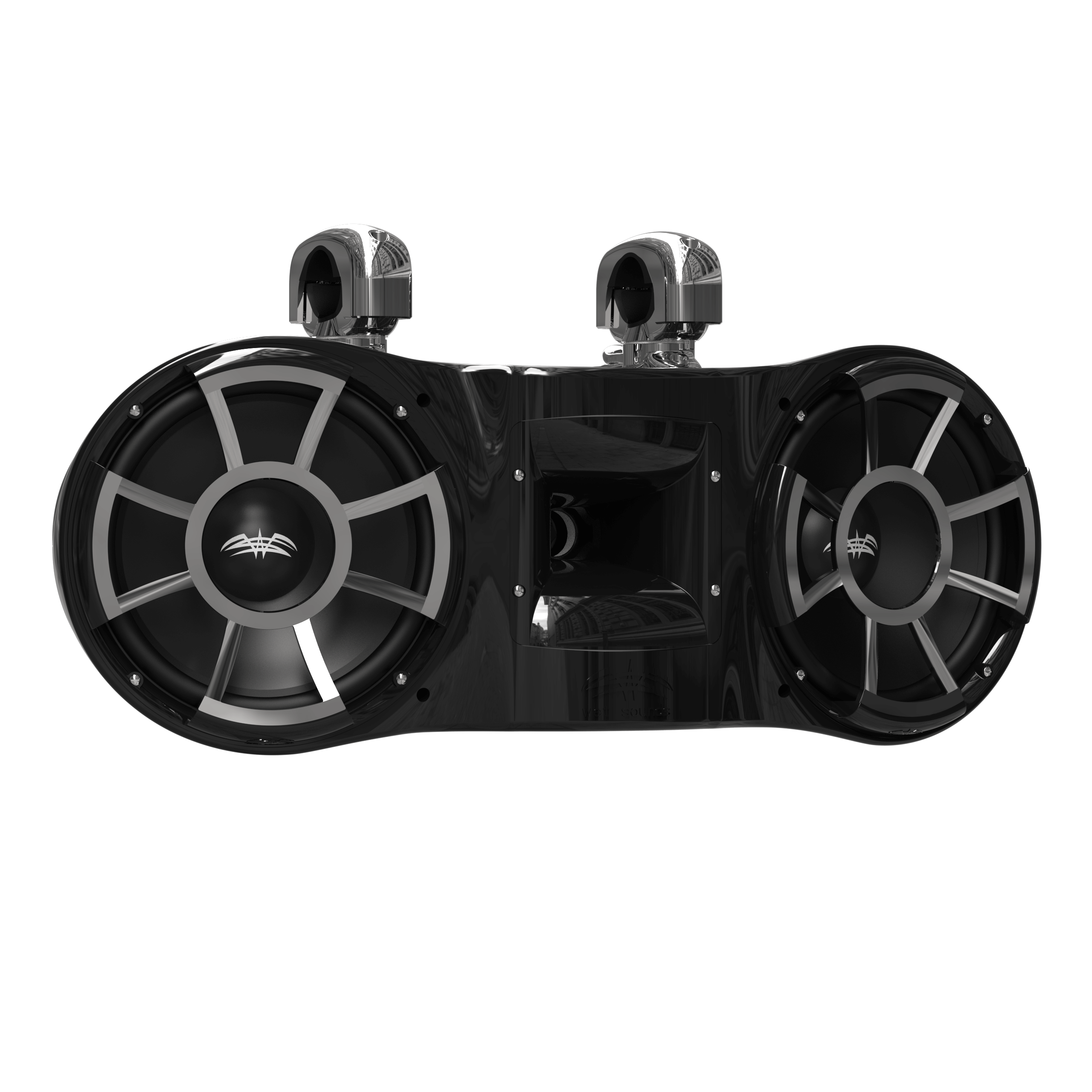 REV 410 B | Black V2 Revolution Series Dual 10-inch Tower Speakers