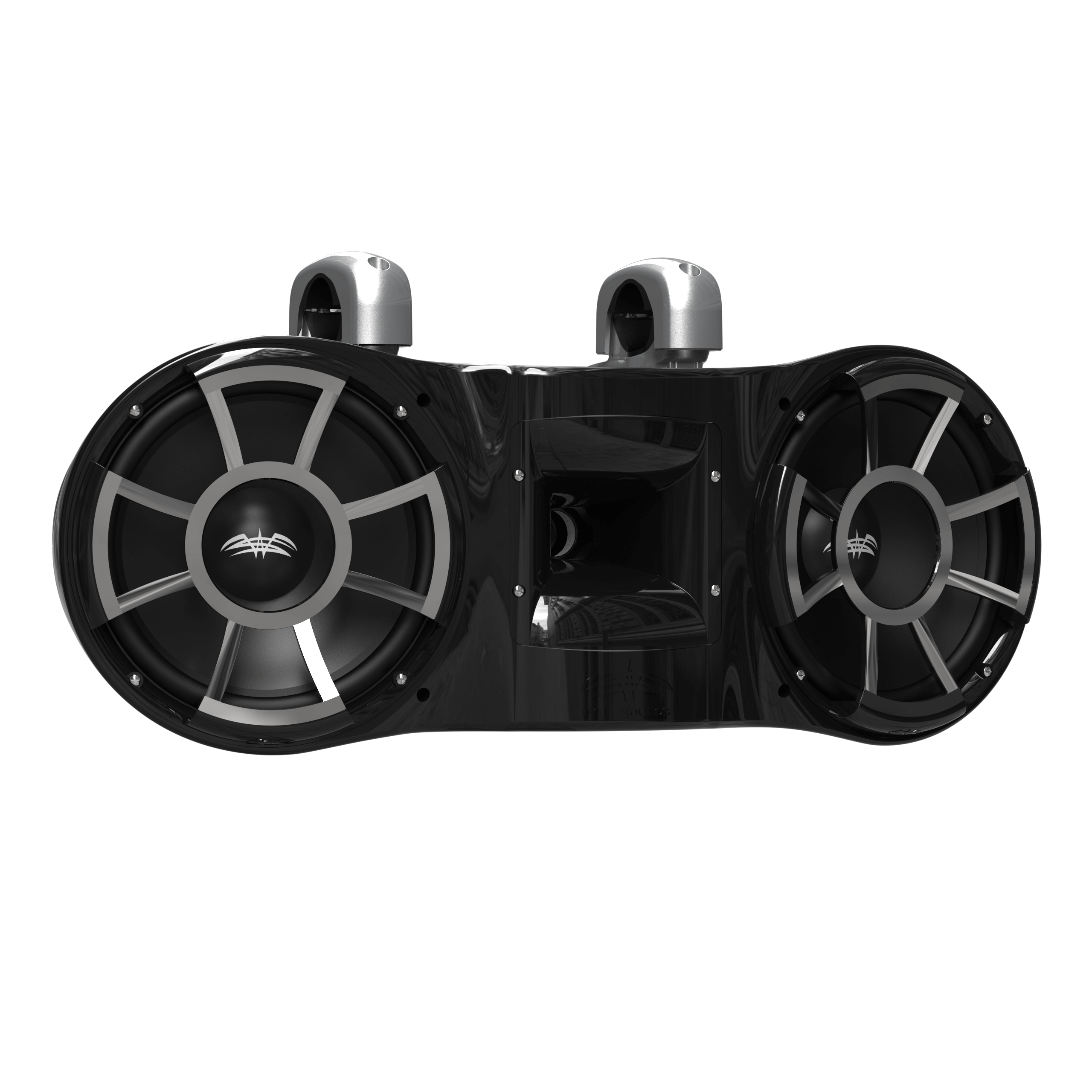 REV 410 B | Black V2 Revolution Series Dual 10-inch Tower Speakers