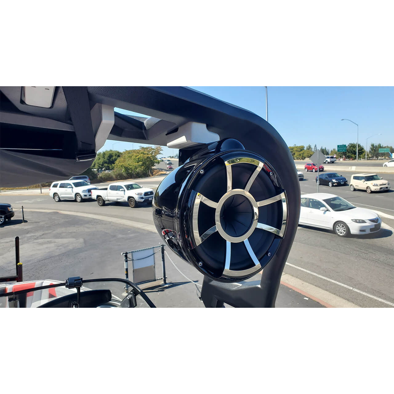 ADP NAU-FCTA  | Wet Sounds Brushed Tower Speaker Brackets For The 2019+ Nautique Flight Control Tower Actuated (FCTA) Mounted #2