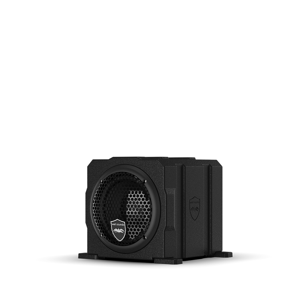 Wet Sounds Stealth AS subwoofer installed in powersports or marine audio setup
