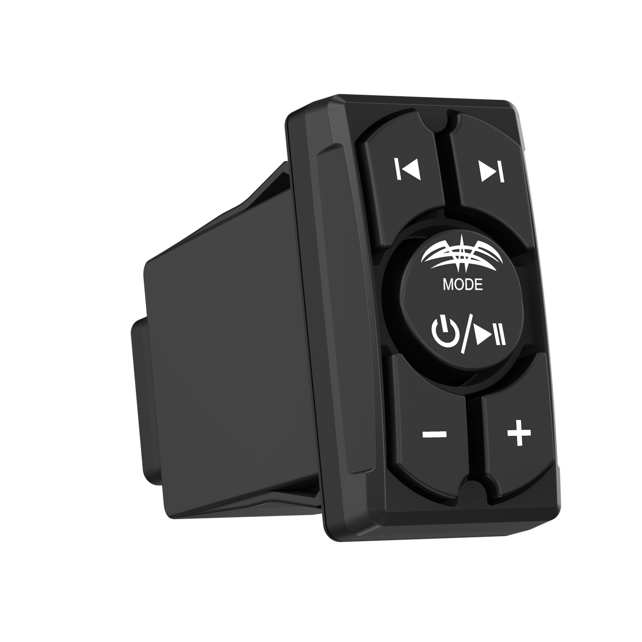 Wet Sounds Marine Bluetooth Rocker Switch With Volume Control left side view