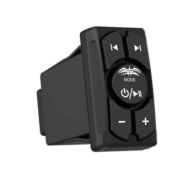 Wet Sounds Marine Bluetooth Rocker Switch With Volume Control left side view