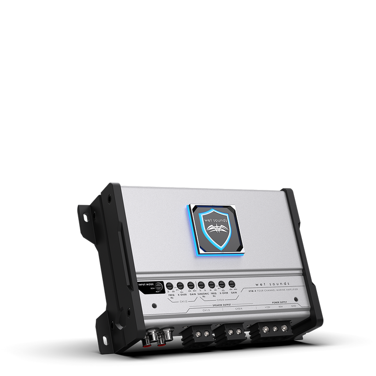 HTM-4 | Wet Sounds™ HTM Series Full-Range Class-D 4-Ch. Amplifier