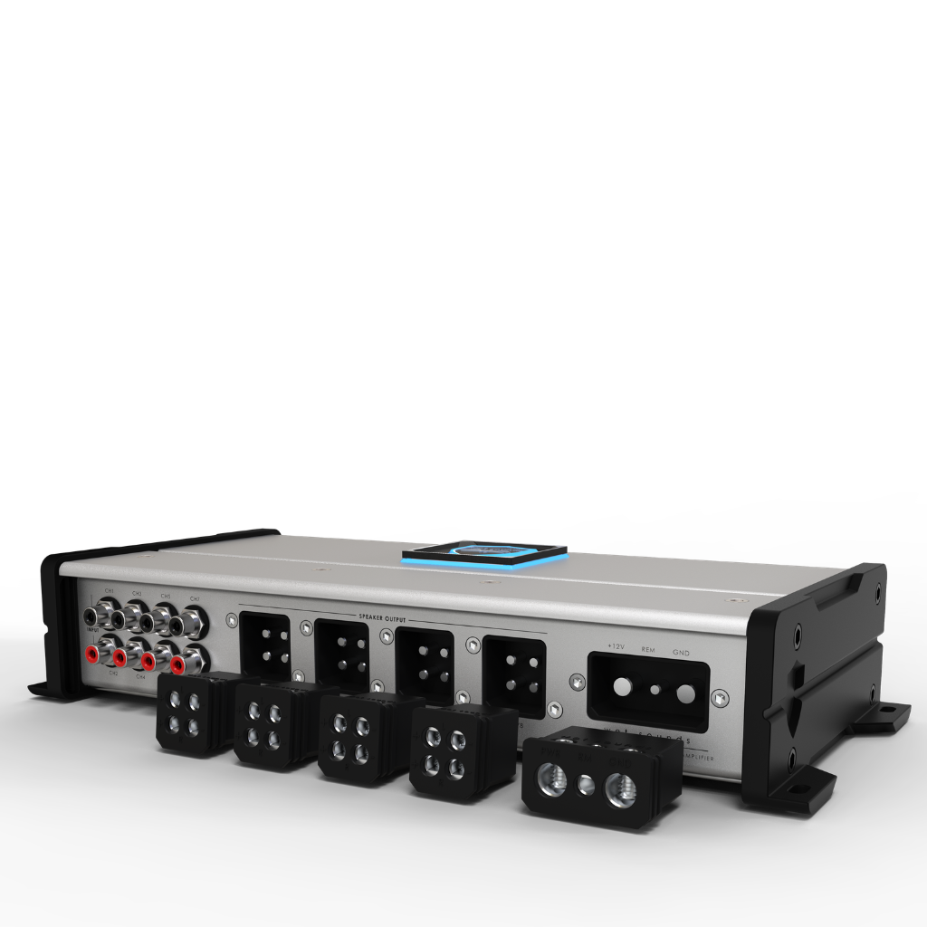 HTM-8 | Full-Range Class-D 8-Channel Amplifier