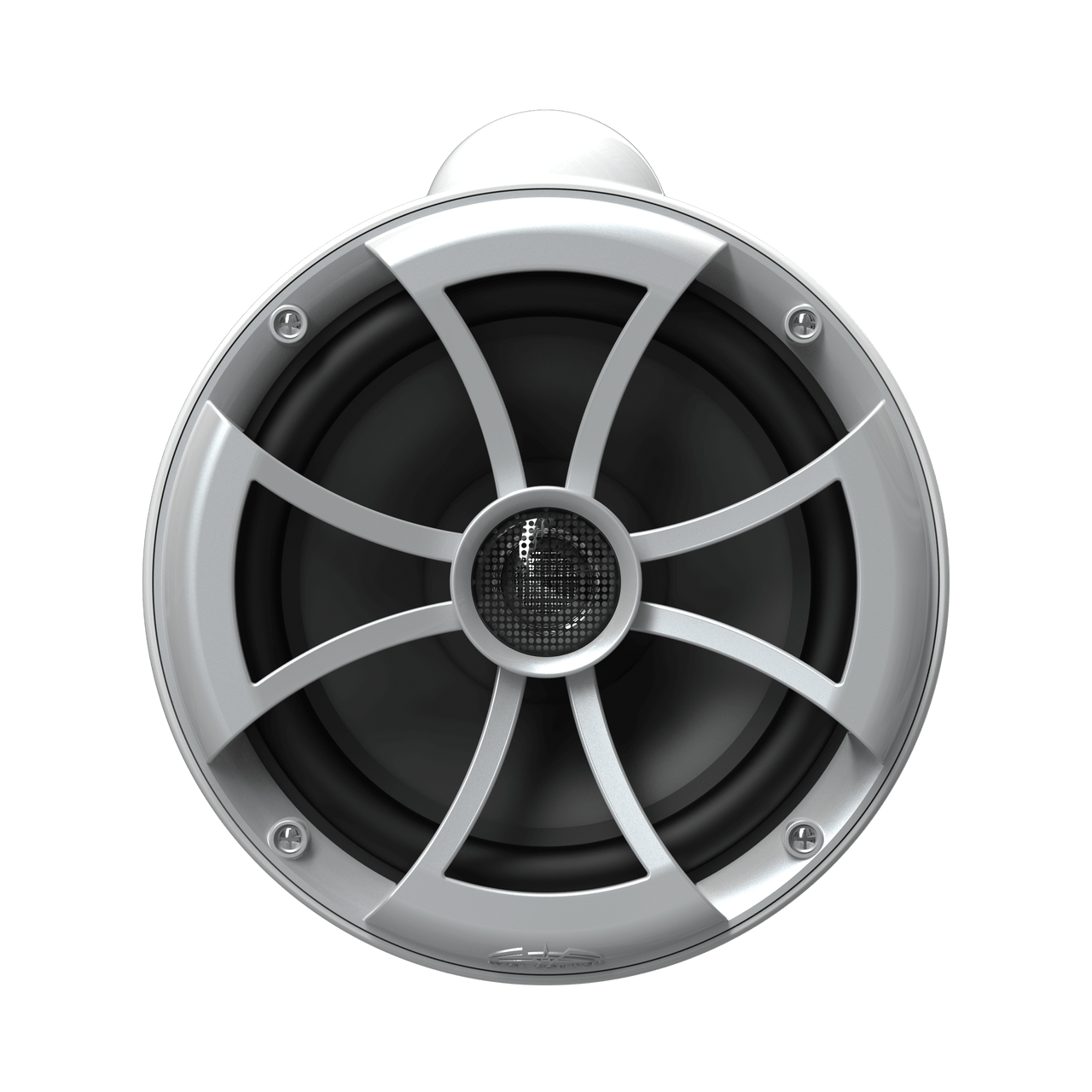 ICON 8-W X V2 | Wet Sounds ICON Series 8" White Tower Speaker With X Mount Kit Front