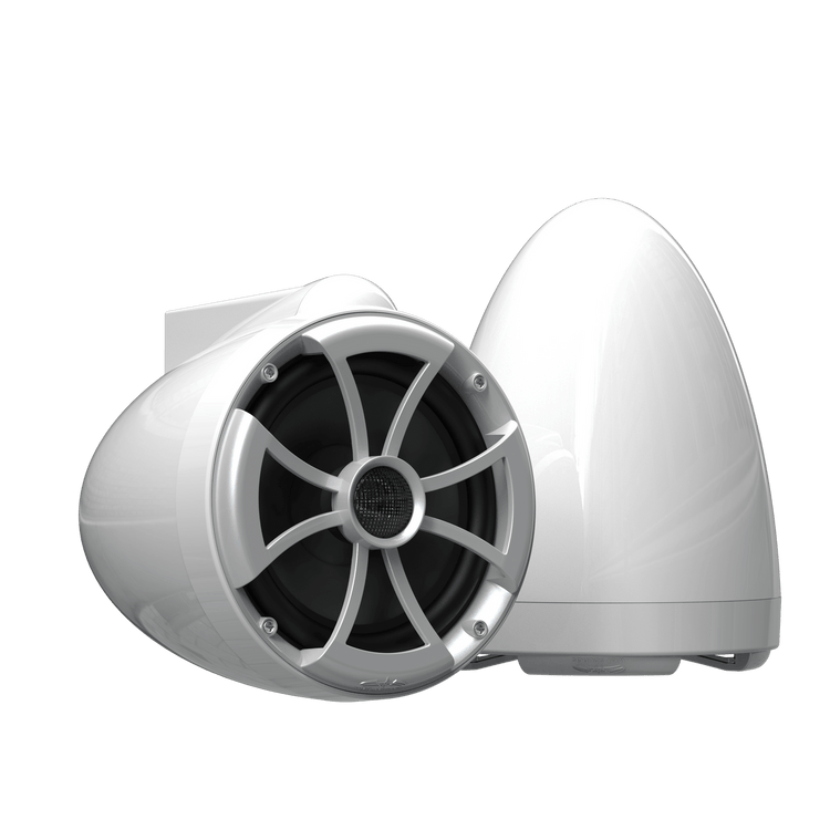 ICON 8-W X V2 | Wet Sounds ICON Series 8" White Tower Speaker With X Mount Kit