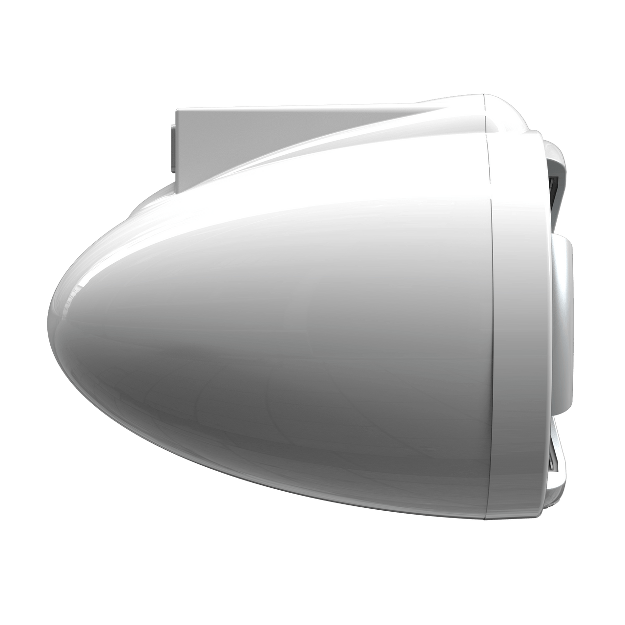 ICON 8-W X V2 | Wet Sounds ICON Series 8" White Tower Speaker With X Mount Kit Side