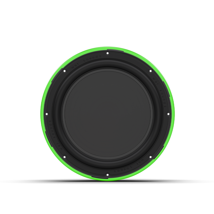 LED Ring 10 Green ZERO Front View Web