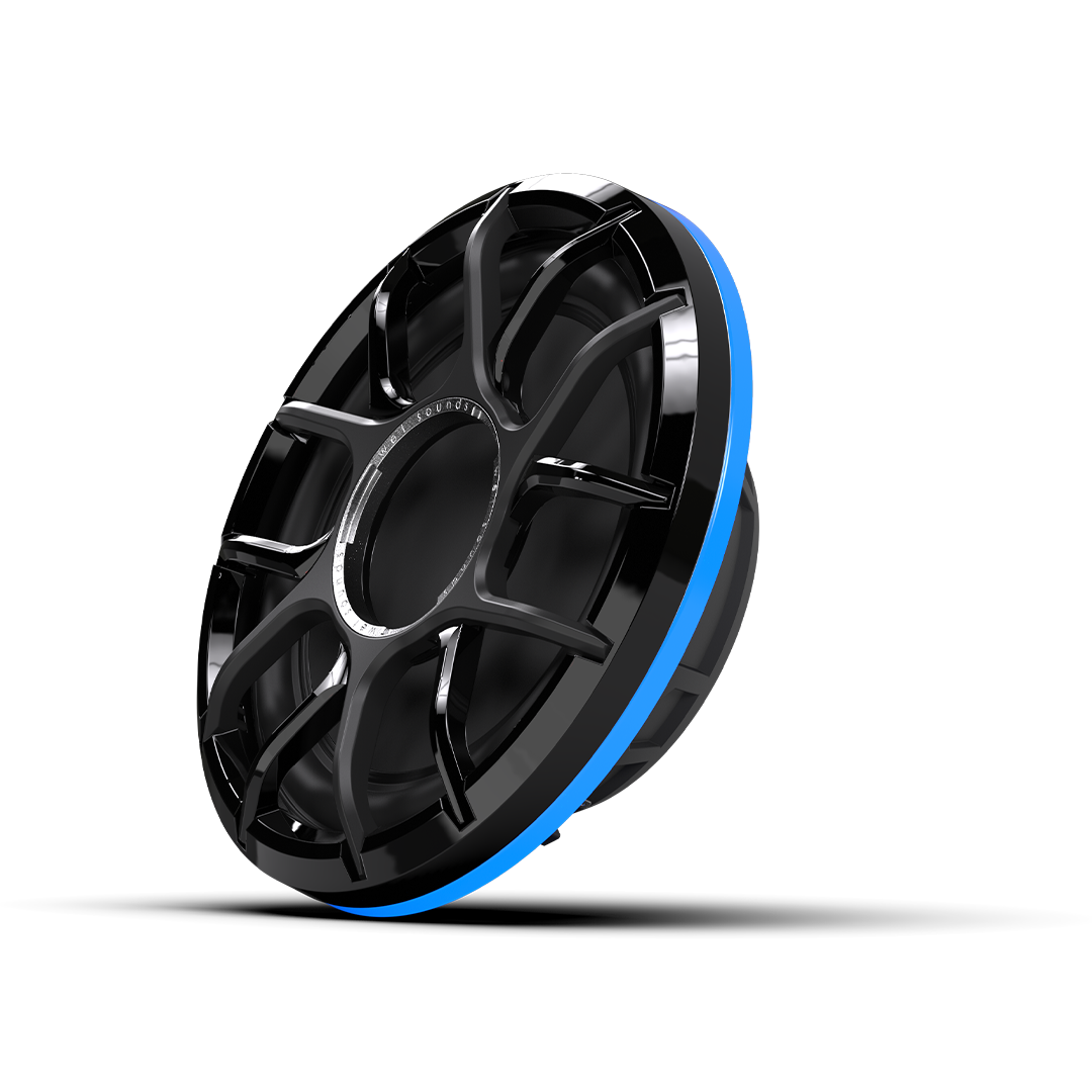 LED Ring 12 Blue ZERO Front Left View Web