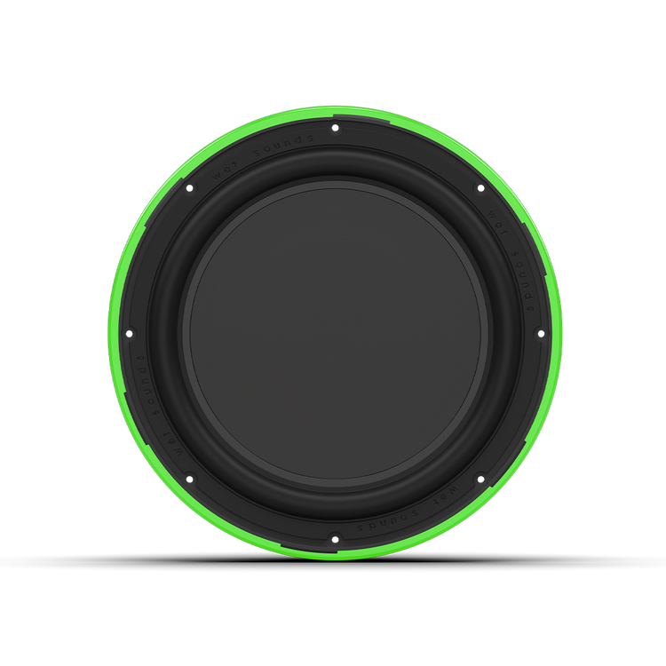 LED Ring 12 Green ZERO Front View Web