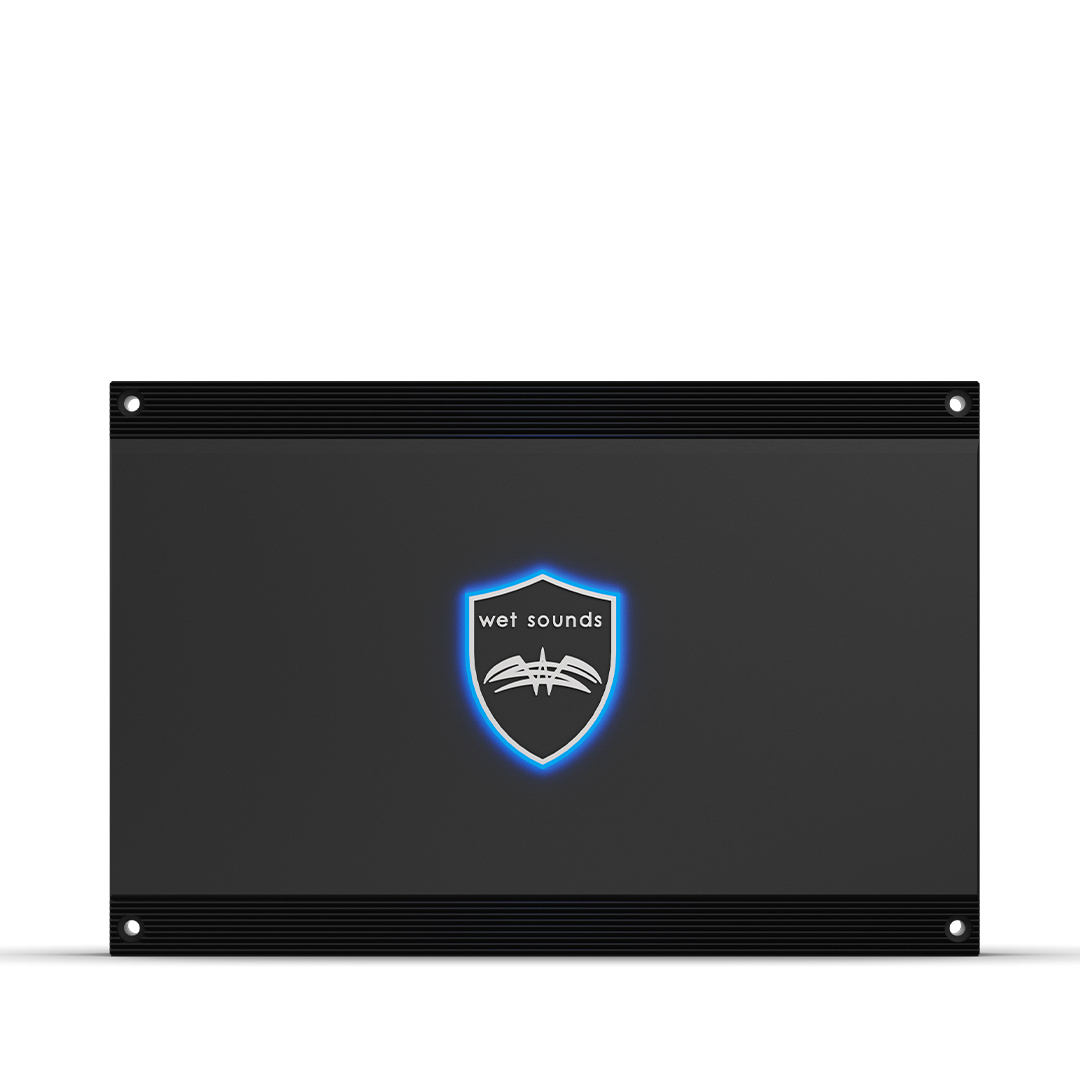 WS-MC-1 | Wet Sounds 4 Zone Bluetooth Marine Media Center Black Box Image
