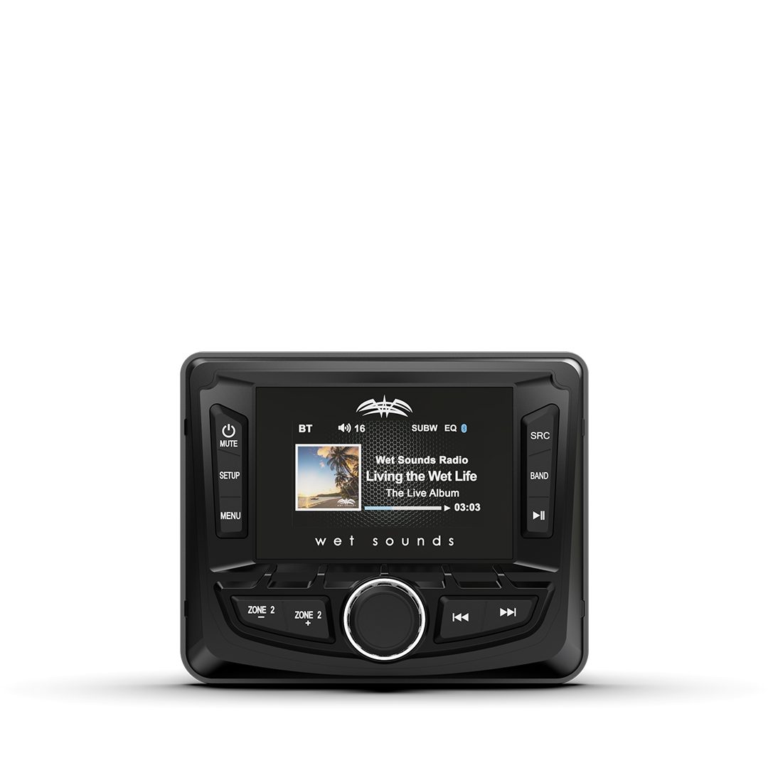 Wet Sounds SiriusXM®-compatible AM/FM/Weather Band Media Center