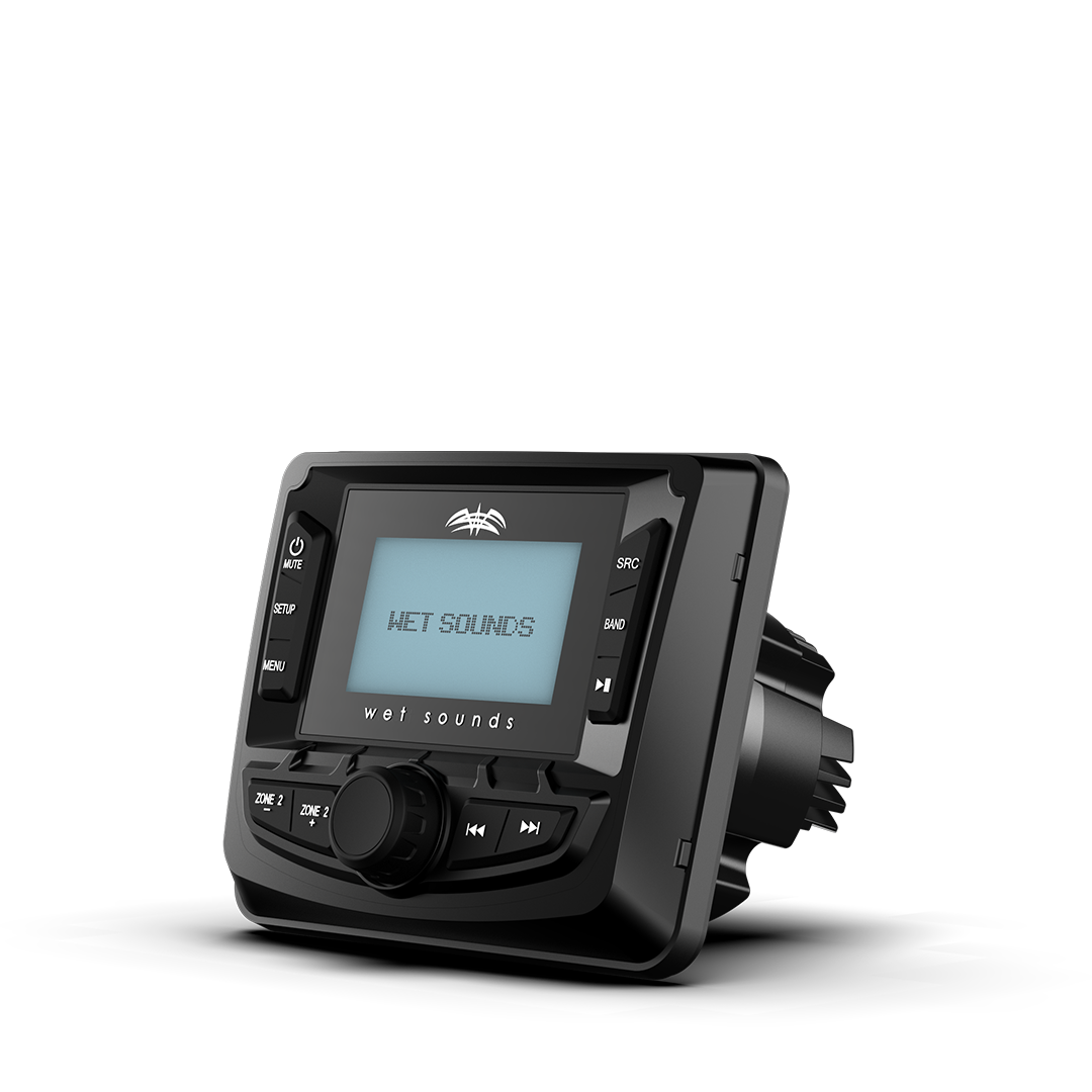 WS-MC-5 | Wet Sounds AM/FM/Digital Tuner Front Left View